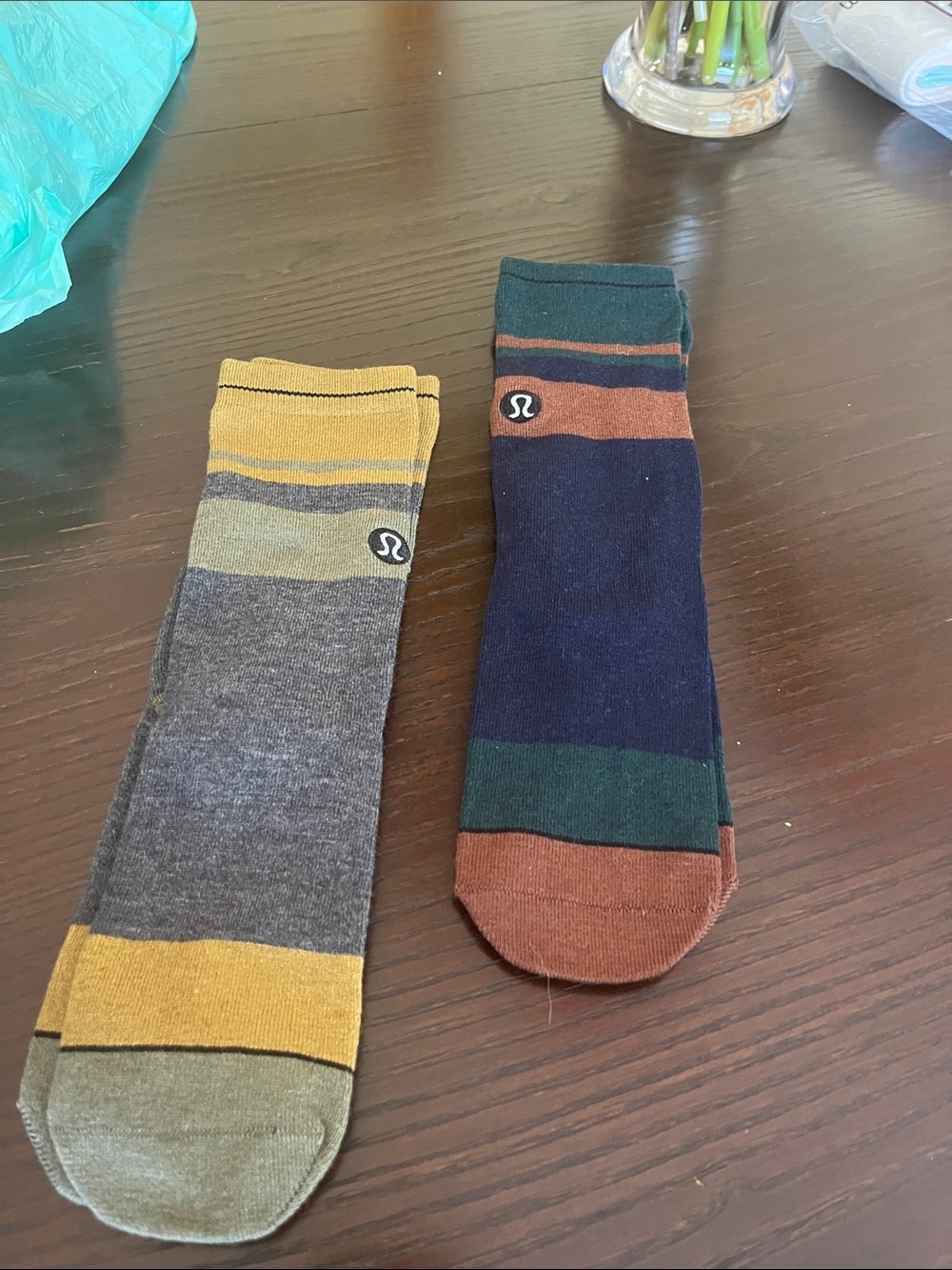 NWOT lululemon 2 pair socks